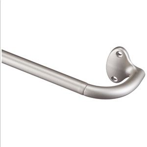 Room Darkening Curtain Rod - 48" to 88", Nickel